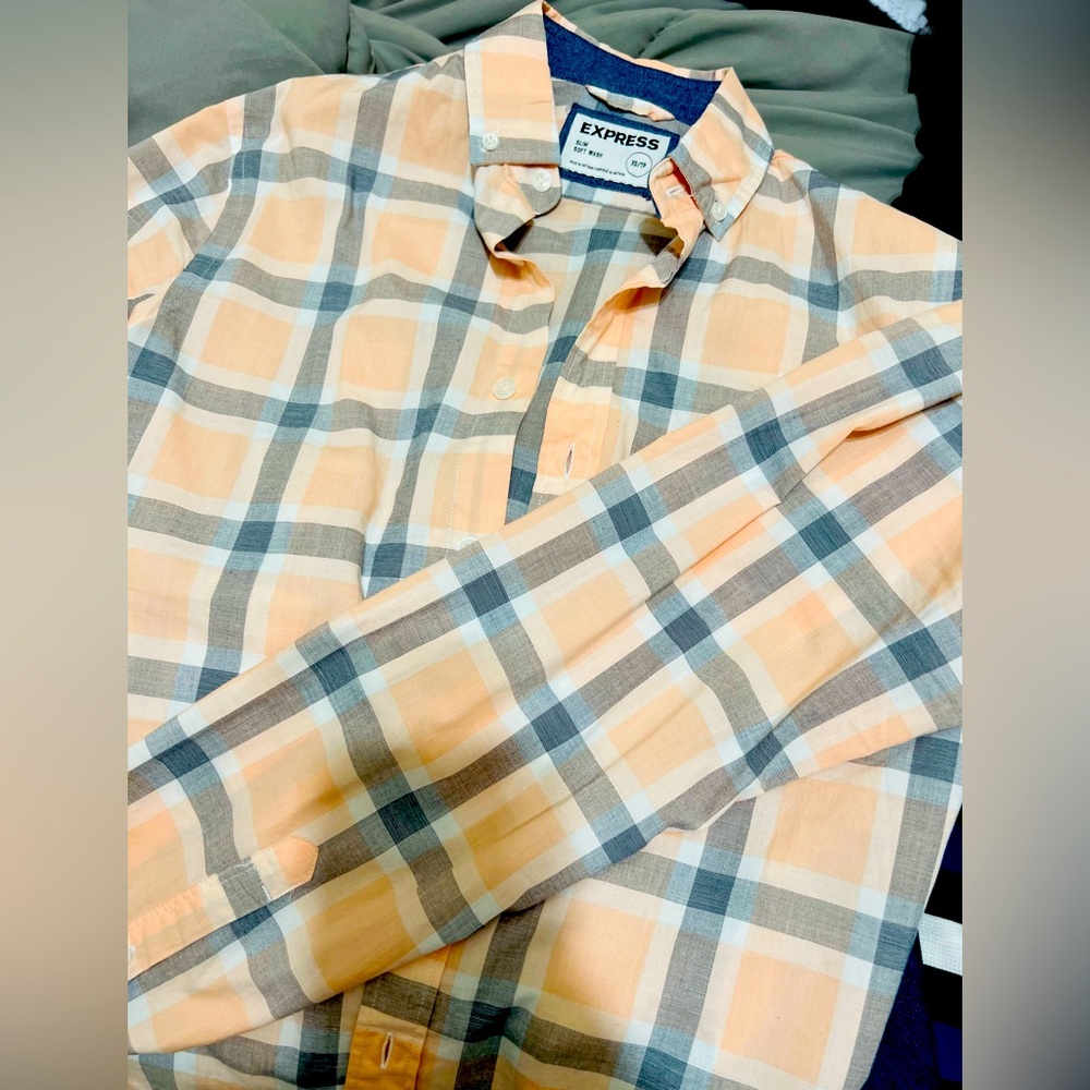 Express Button Down Long Sleeve